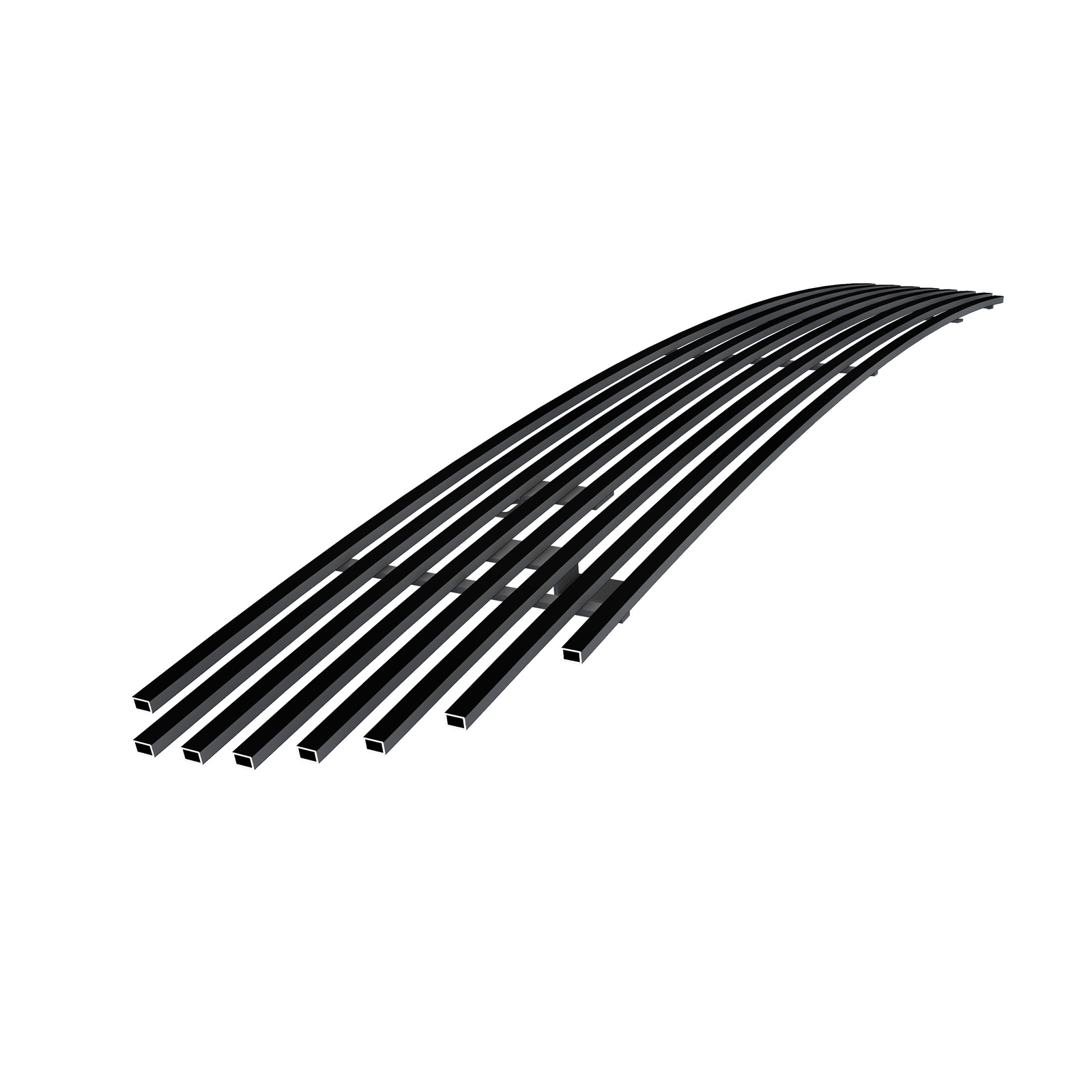 1999-2003 Ford F-150 Lightning Lower Bumper Black Stainless Steel Billet Grille
