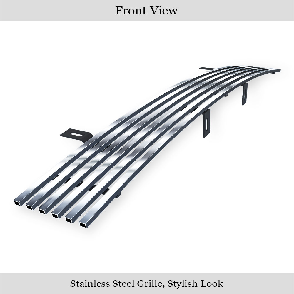 2001-2003 Ford F-150 Harley Davidson Lower Bumper Stainless Steel Billet Grille