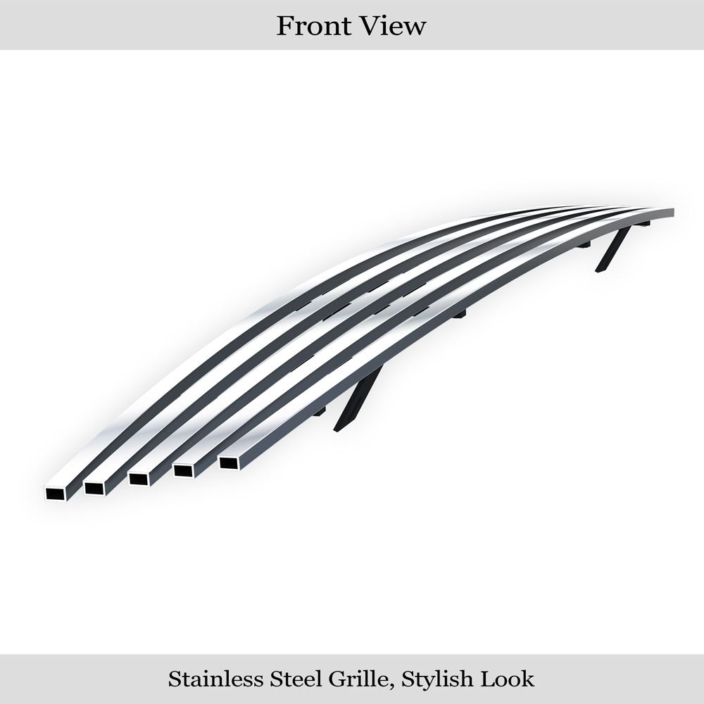 2000-2004 Ford Focus Main Upper Stainless Steel Billet Grille