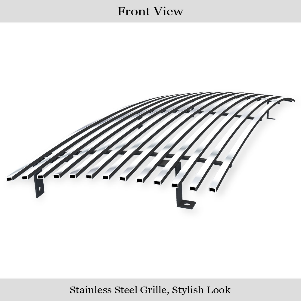 1989-1992 Ford Bronco 2  /1990-1994 Ford Explorer /1989-1992 Ford Ranger Main Upper Stainless Steel Billet Grille