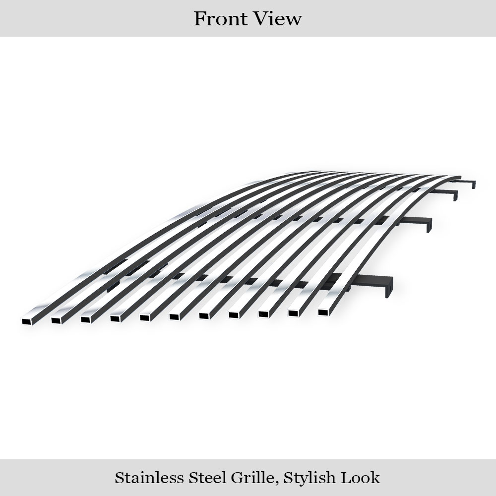 1998-2000 Ford Ranger MAIN UPPER Stainless Steel Billet Grille