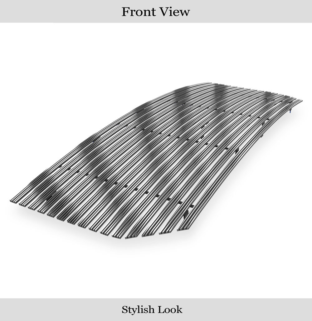 2015-2017 Ford F-150 Without Front Camera MAIN UPPER Rugged Billet Grille