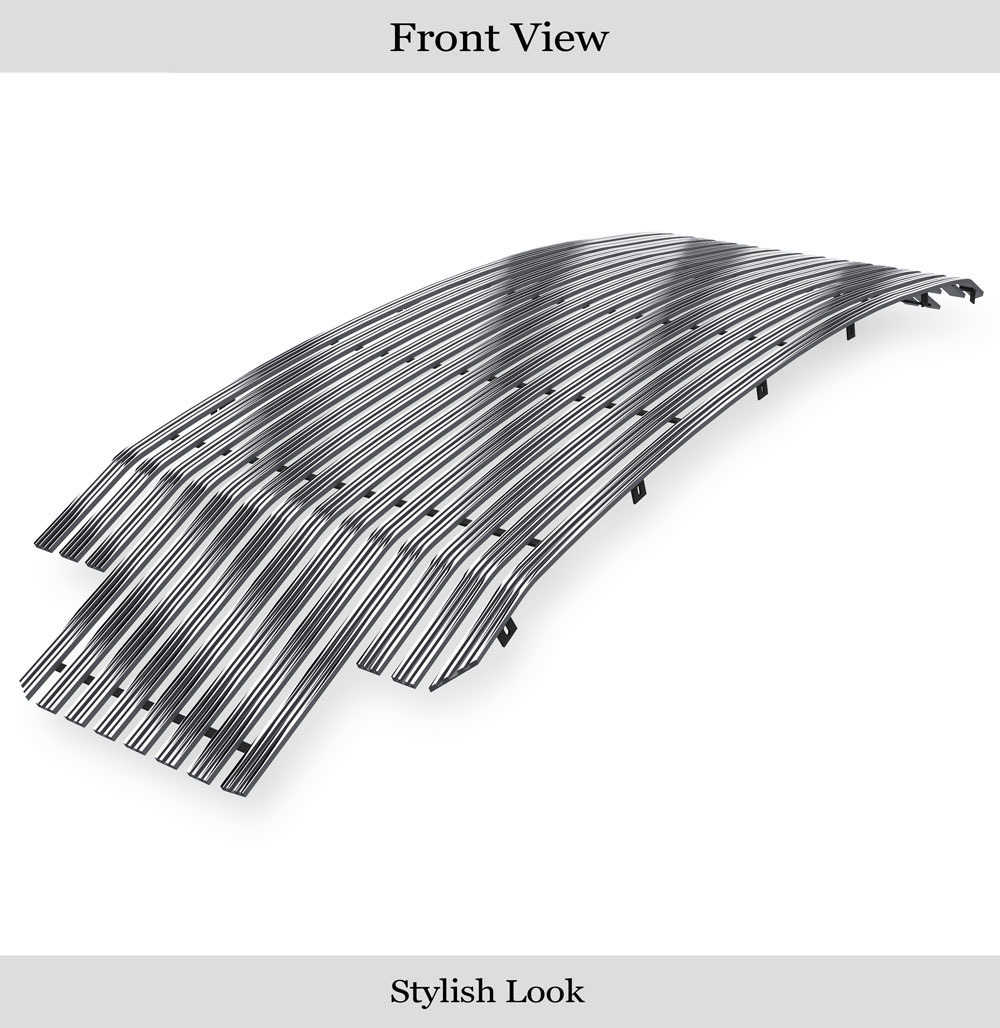 2017-2019 Ford F-250/350/450 Without Front Camera MAIN UPPER Aluminum Billet Wide Grille
