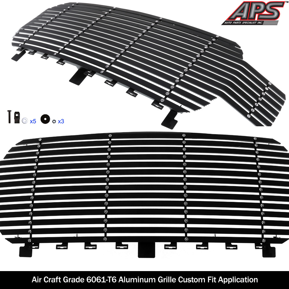2018-2020 Ford F-150 Without Front Camera MAIN UPPER Aluminum Billet Wide Grille