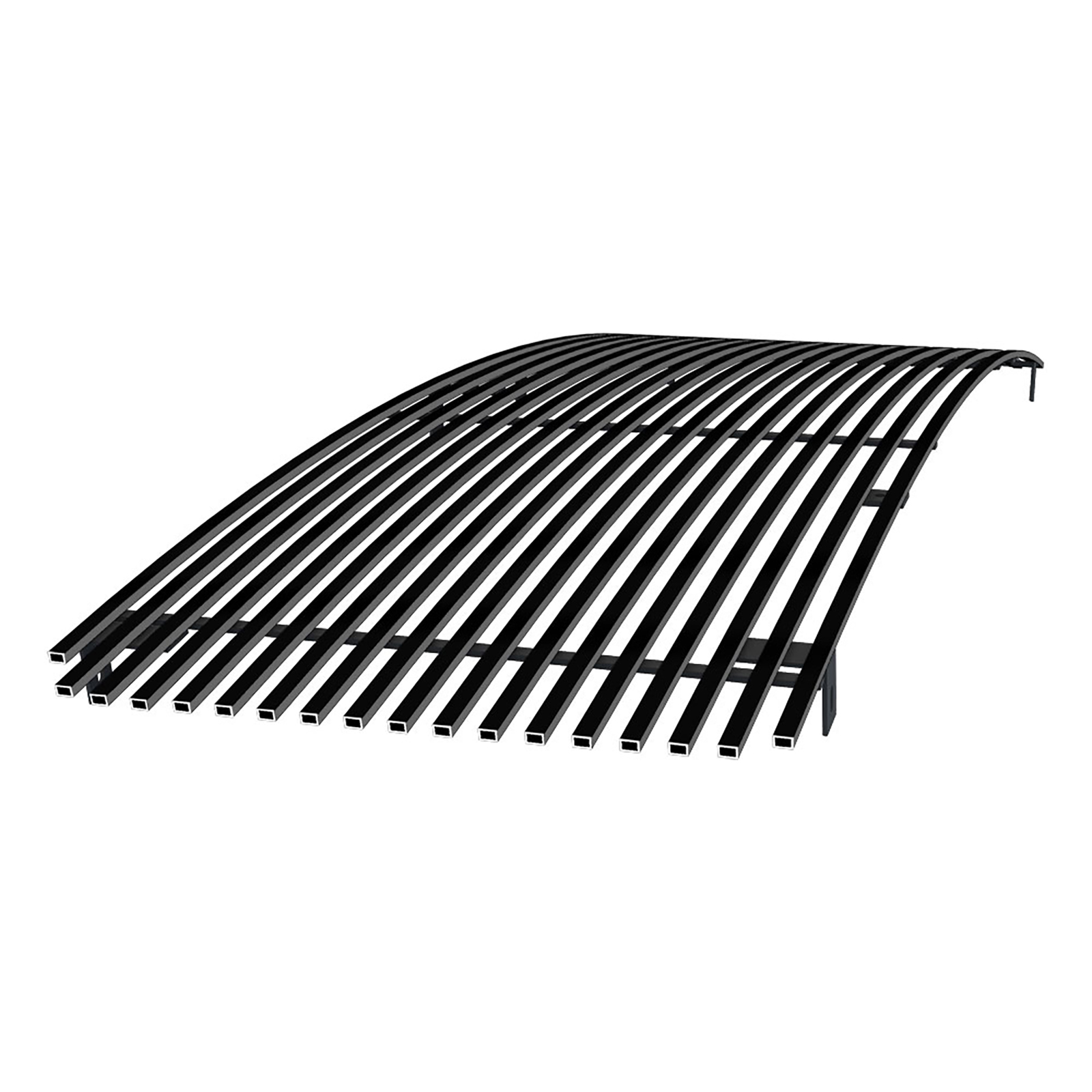 2009-2014 Ford F-150 Not For Harley Davidson And Raptor Main Upper Black Stainless Steel Billet Grille