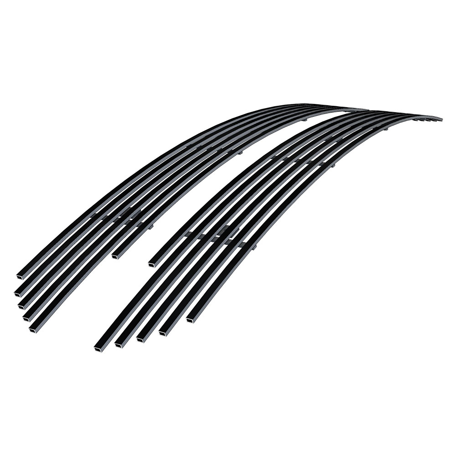 2018-2020 Ford F-150 XL Bar Style/2018-2020 Ford F-150 XLT Bar Style/2018-2020 Ford F-150 Lariat Bar Style Main Upper Black Stainless Steel Billet Grille