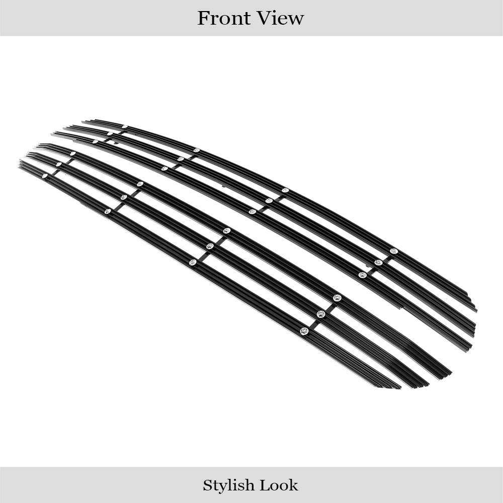 2018-2020 Ford F-150 XL & XLT & Lariat Bar Style MAIN UPPER Aluminum Billet Wide Grille