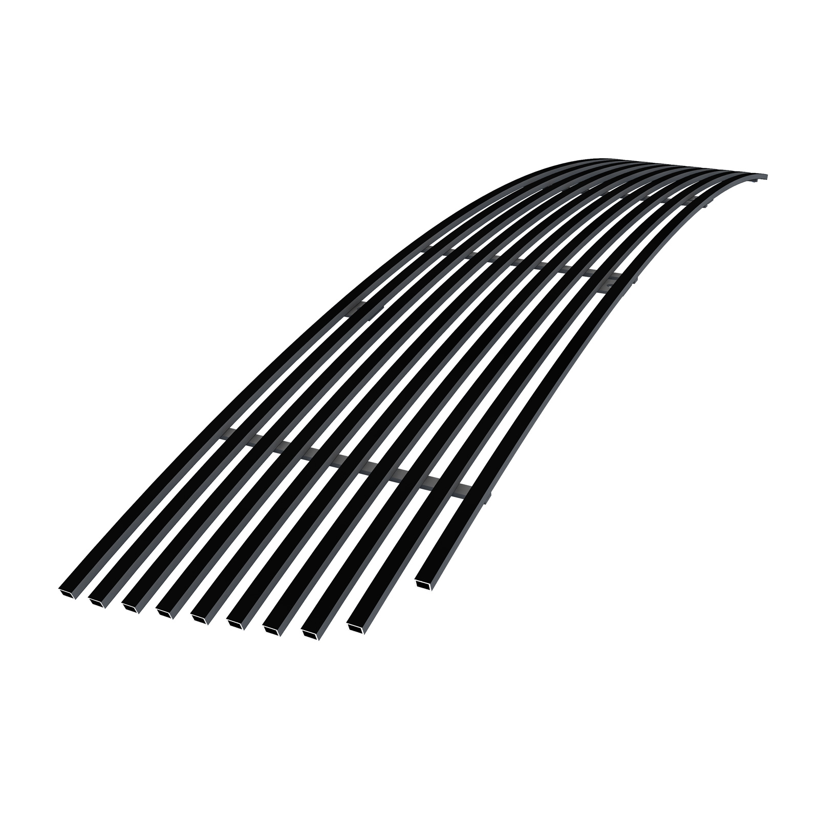 2006-2009 Ford Fusion Lower Bumper Black Stainless Steel Billet Grille