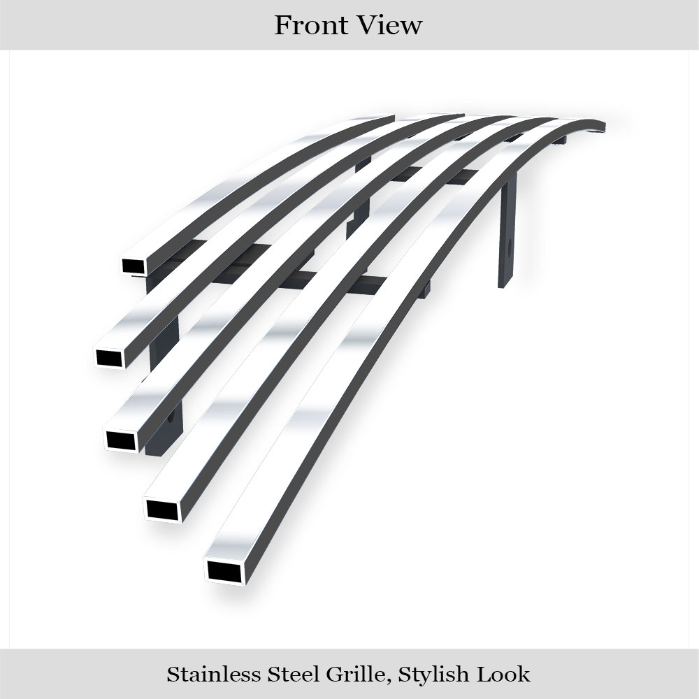 1994-1998 Ford Mustang Main Upper Stainless Steel Billet Grille