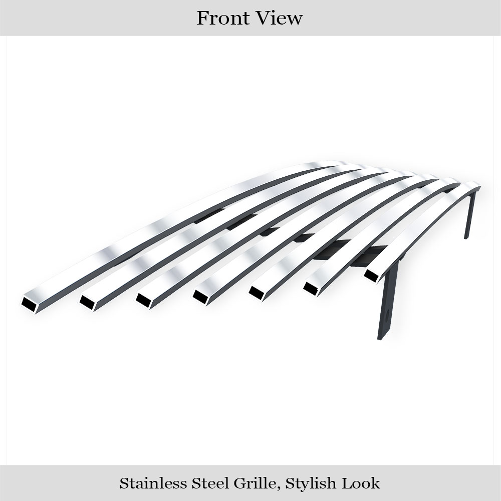 1999-2004 Ford Mustang Not for Cobra/ Only for Models with OEM Honeycomb Grille MAIN UPPER Stainless Steel Billet Grille