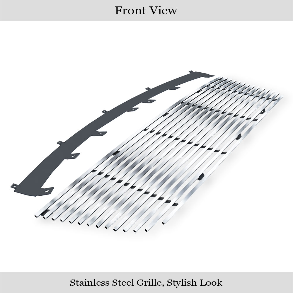 2016-2019 Ford Explorer MAIN UPPER Stainless Steel Billet Grille