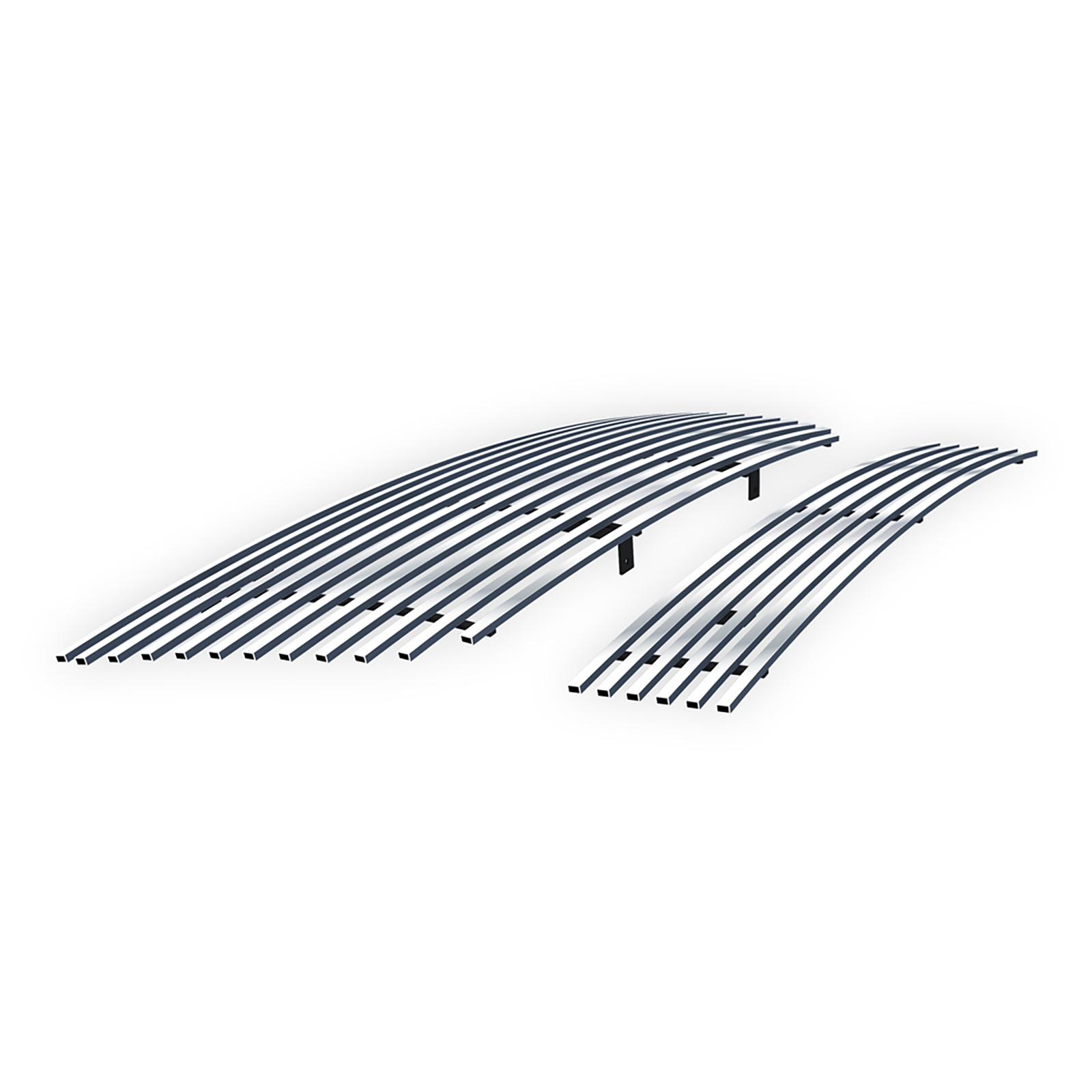 2006-2012 Ford Ranger Not For STX Main Upper + Lower Bumper Stainless Steel Billet Grille