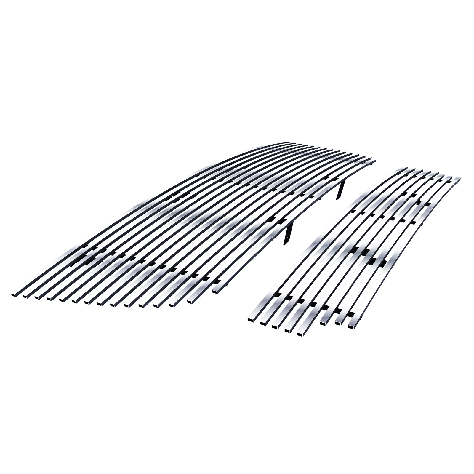 2003-2006 Ford Expedition Main Upper + Lower Bumper Stainless Steel Billet Grille