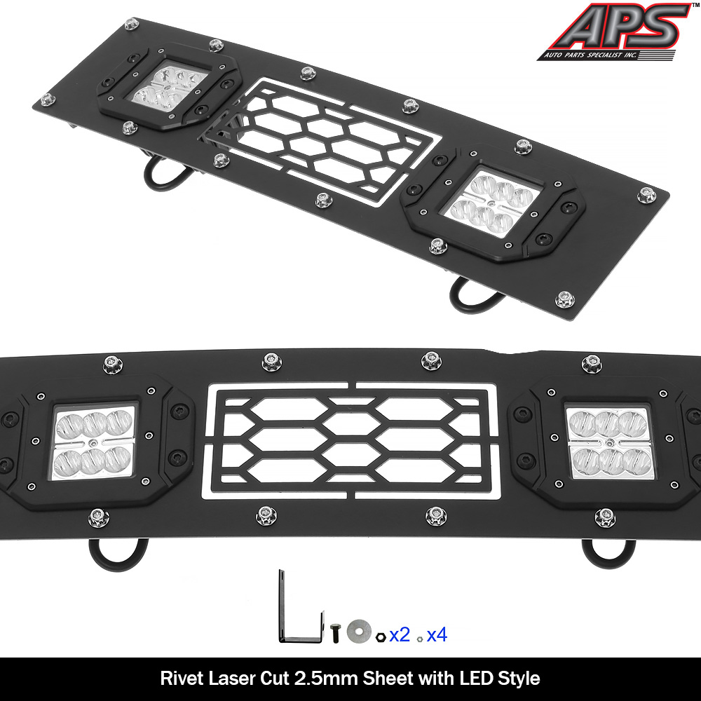 2009-2014 Ford F-150 (Not For Harley Davidson And Raptor) Lower Bumper Sheet Grille