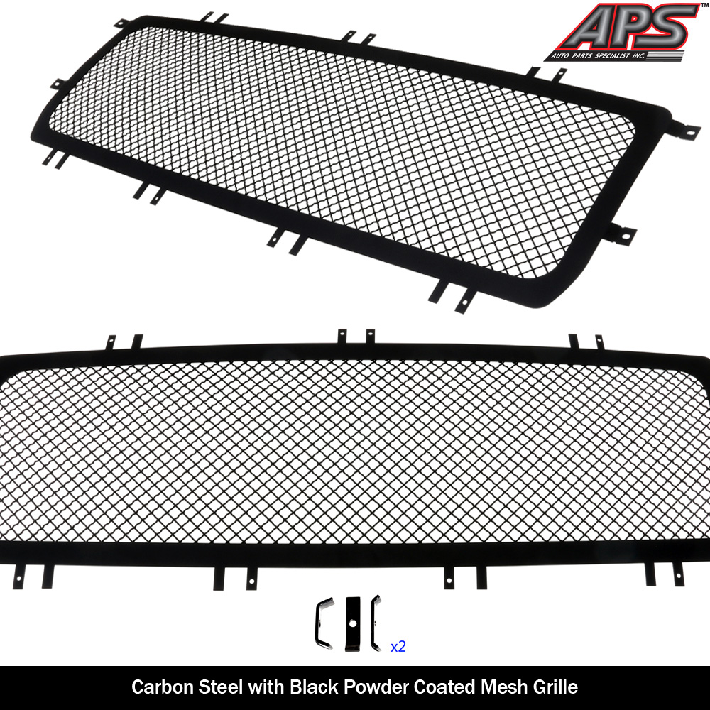 2014-2015 GMC Sierra 1500 Main Upper Carbon Steel Mesh Grille