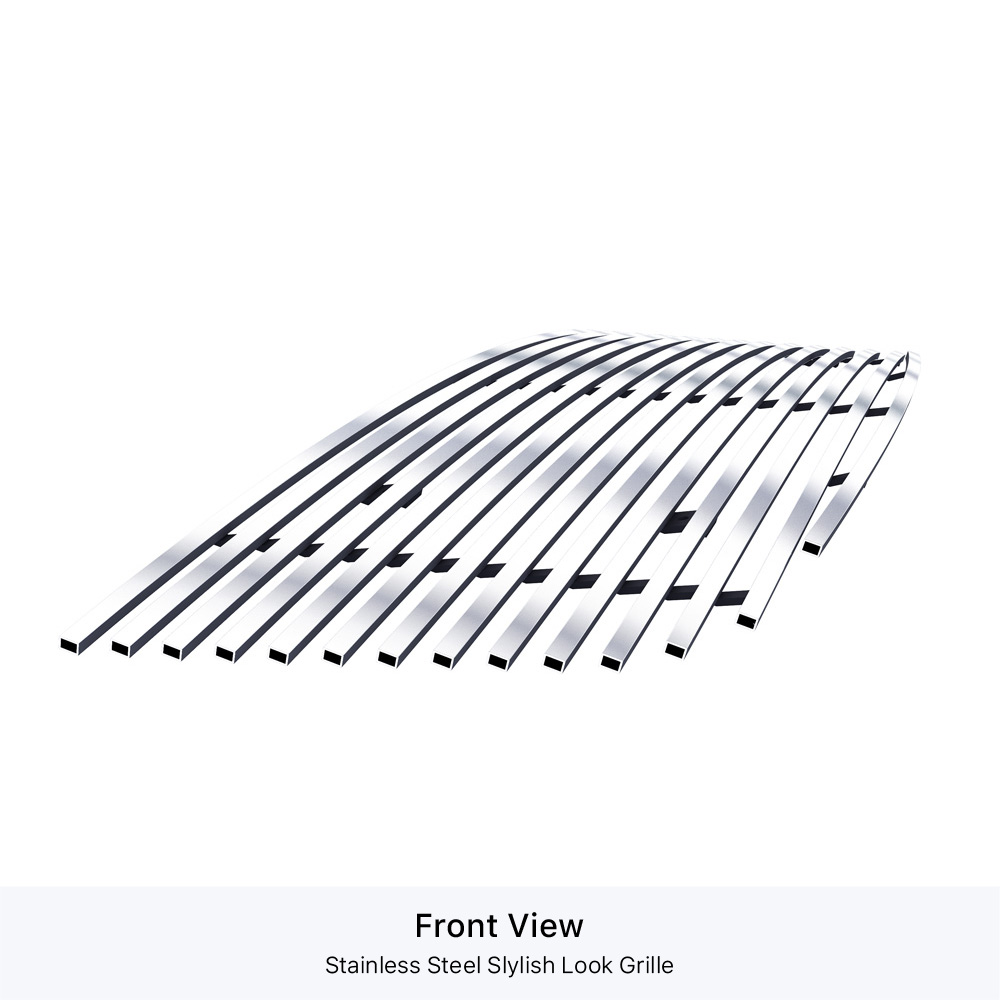 2001-2009 GMC Envoy Main Upper Stainless Steel Billet Grille
