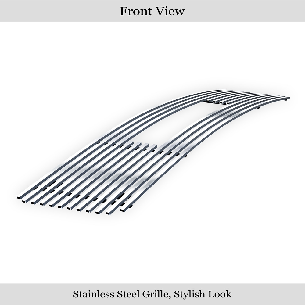 1995-2005 GMC Safari Van Main Upper Stainless Steel Billet Grille