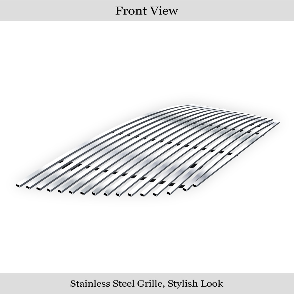 2007-2013 GMC Yukon Not For Hybrid MAIN UPPER Stainless Steel Billet Grille