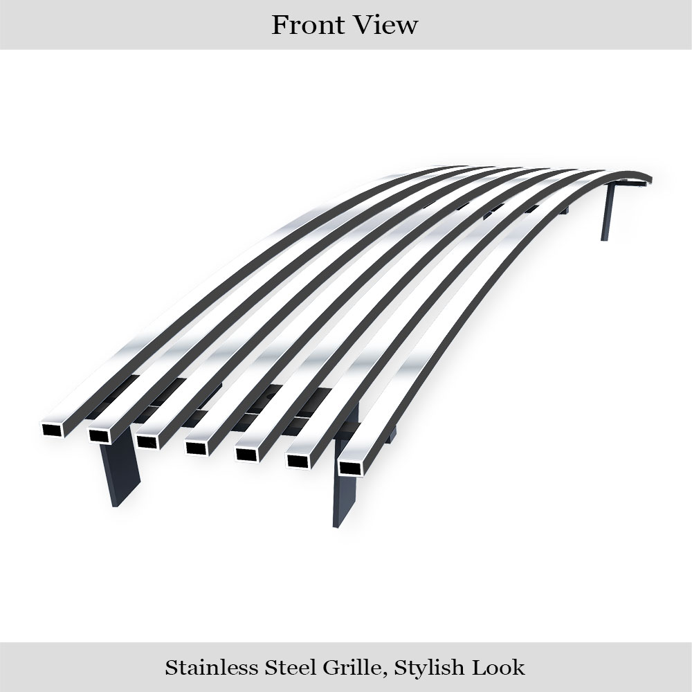 2007-2013 GMC Sierra 1500 Between Tow Hook/2007-2010 GMC Sierra 1500 Denali Between Tow Hook/2007-2010 GMC Sierra 2500 HD Between Tow Hook/2007-2010 GMC Sierra 3500 HD Between Tow Hook Lower Bumper Stainless Steel Billet Grille