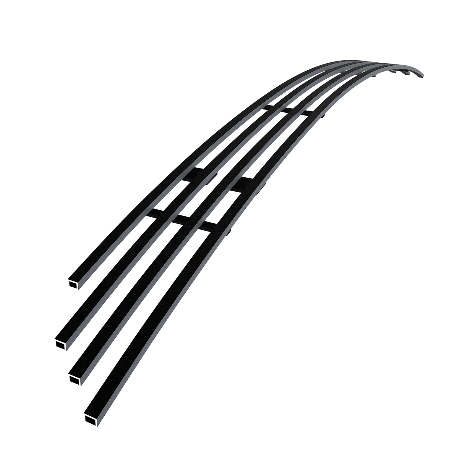 2013-2016 GMC Acadia Lower Bumper Black Stainless Steel Billet Grille