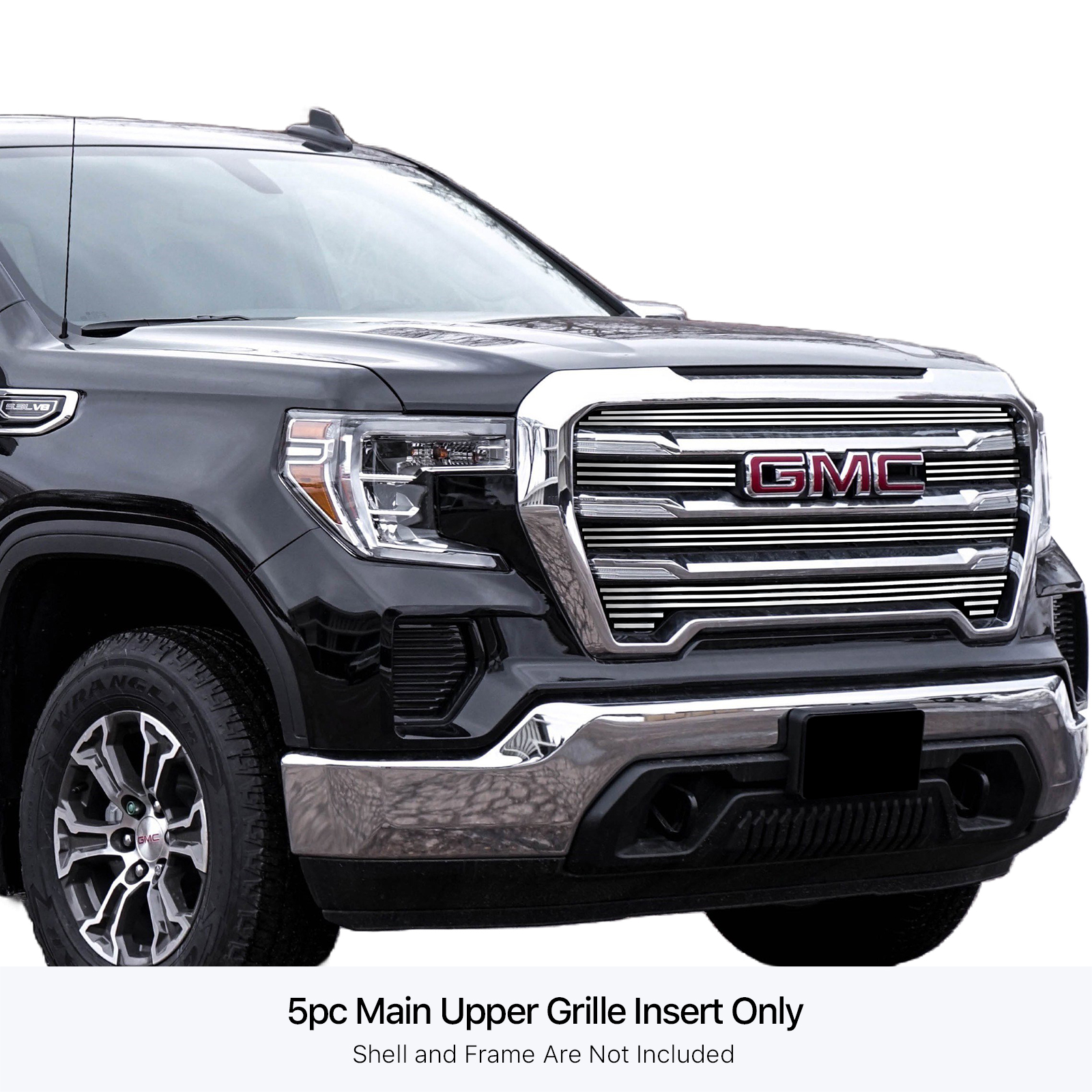 2019-2021 GMC Sierra 1500 SLE/ 2019-2021 GMC Sierra 1500 Elevation Main Upper Stainless Steel Billet Grille