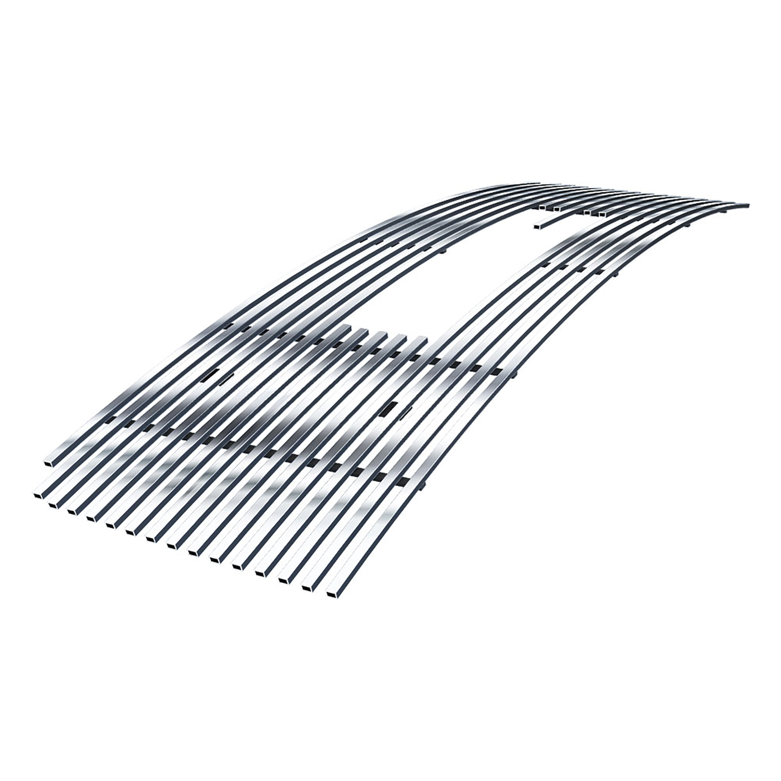 2007-2013 GMC Sierra 1500 /2007-2010 GMC Sierra Denali New Body With Logo Show Main Upper Stainless Steel Billet Grille
