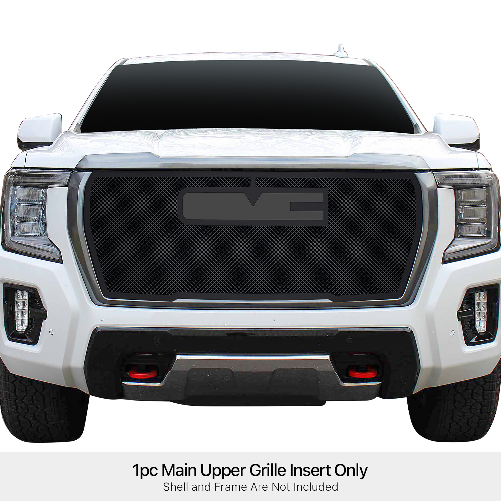 2021-2024 GMC Yukon Not For Denali Main Upper Black Wire Mesh Grille