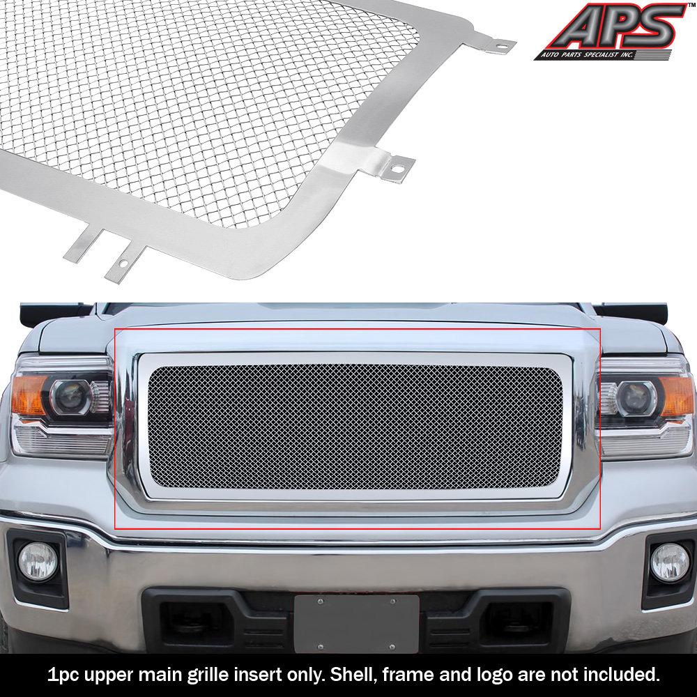 2014-2015 GMC Sierra 1500 Main Upper Wire Mesh Grille