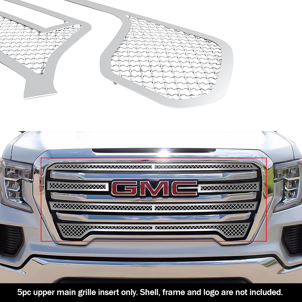 2019-2021 GMC Sierra 1500 SLE/ 2019-2021 GMC Sierra 1500 Elevation Main Upper Wire Mesh Grille