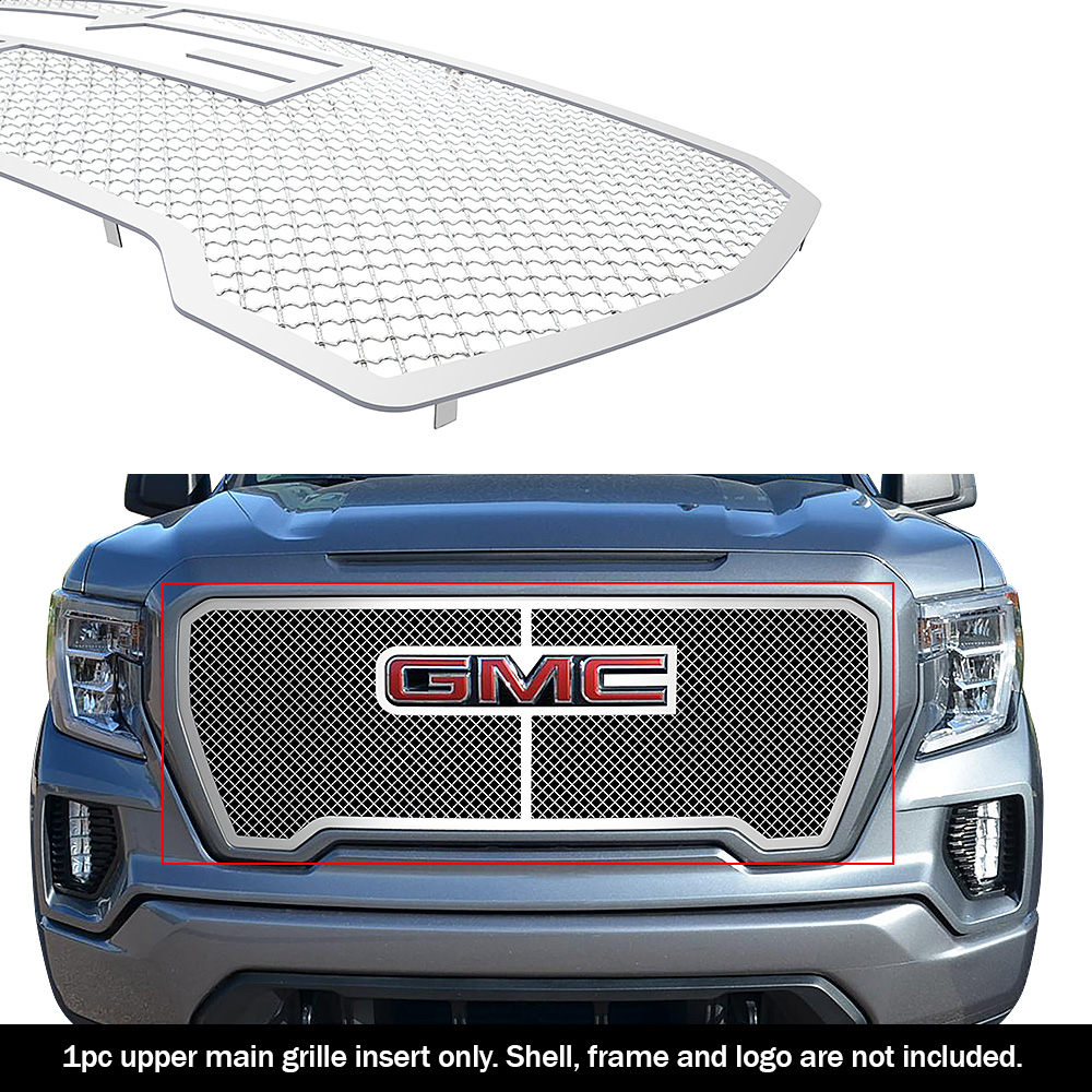 2019-2021 GMC Sierra 1500 SLT/ 2019-2021 GMC Sierra 1500 AT4 Main Upper Wire Mesh Grille