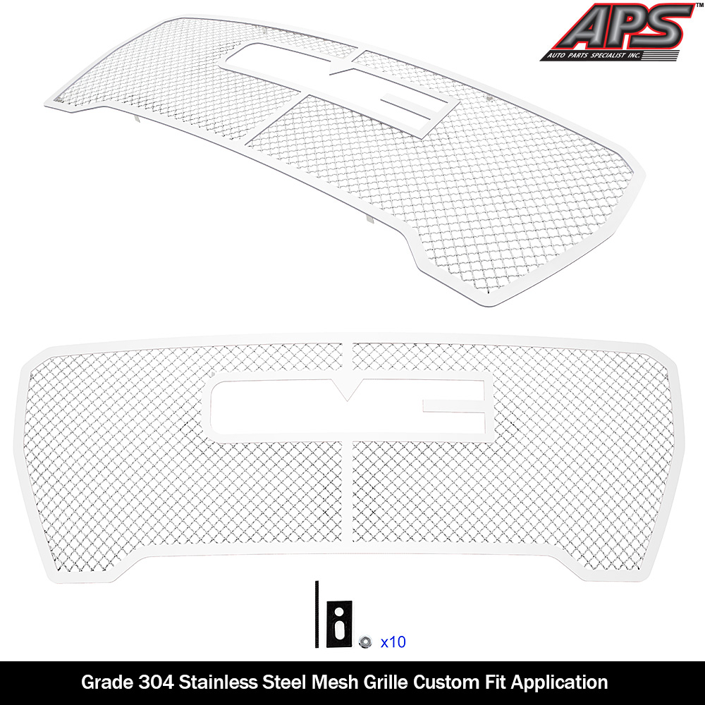 2019-2021 GMC Sierra 1500 SLT/ 2019-2021 GMC Sierra 1500 AT4 Main Upper Wire Mesh Grille