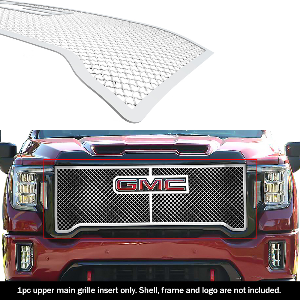 2020-2023 GMC Sierra 2500 SLT/ 2020-2023 GMC Sierra 3500 SLT/ 2020-2023 GMC Sierra 2500 AT4/ 2020-2023 GMC Sierra 3500 AT4 Main Upper Wire Mesh Grille