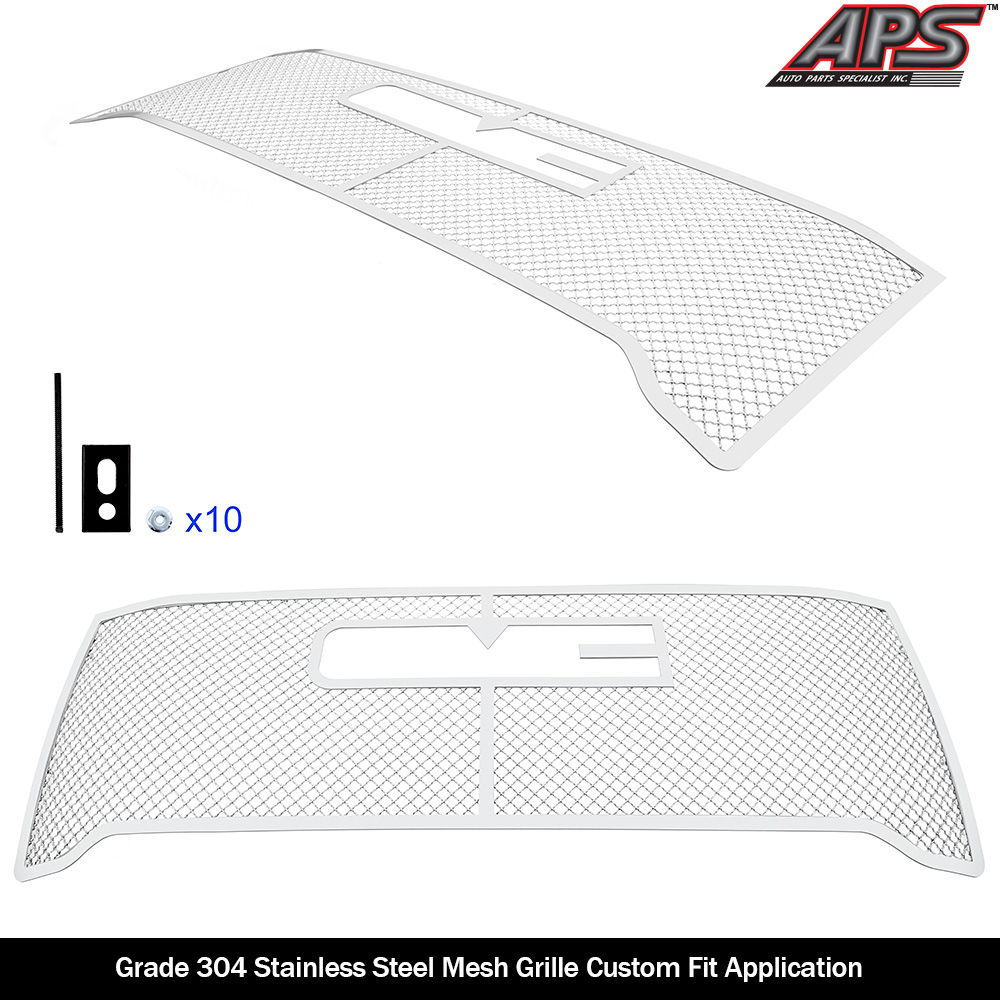 2020-2023 GMC Sierra 2500 SLT/ 2020-2023 GMC Sierra 3500 SLT/ 2020-2023 GMC Sierra 2500 AT4/ 2020-2023 GMC Sierra 3500 AT4 Main Upper Wire Mesh Grille