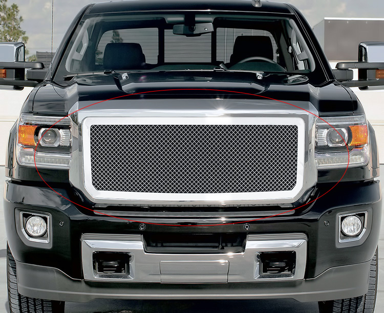 2015-2019 GMC Sierra 2500 /2015-2019 GMC Sierra 3500 Main Upper Wire Mesh Grille