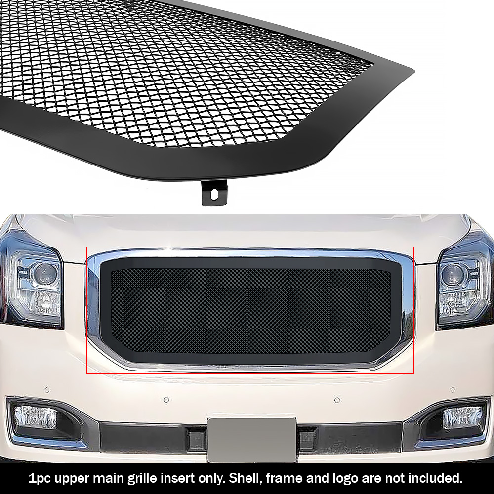 2015-2020 GMC Yukon/2015-2020 GMC Yukon Denali Main Upper Black Wire Mesh Grille