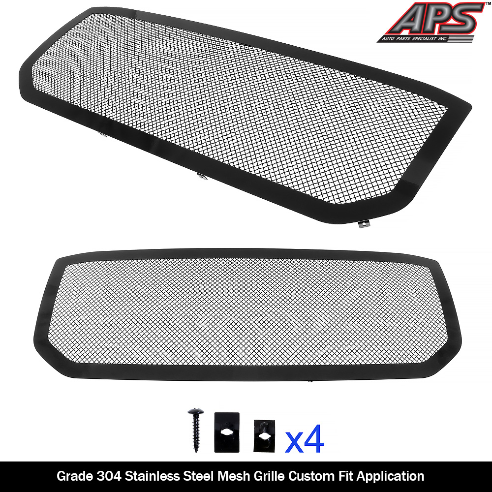 2015-2020 GMC Yukon/2015-2020 GMC Yukon Denali Main Upper Black Wire Mesh Grille