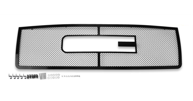 2007-2013 GMC Sierra 1500 /2007-2010 GMC Sierra Denali New Body With Logo Show Main Upper Black Wire Mesh Grille
