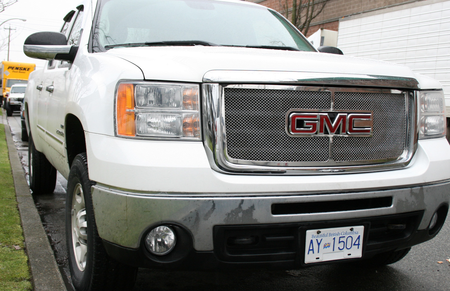 2007-2010 GMC Sierra 2500 HD With Logo Show/2007-2010 GMC Sierra 3500 HD With Logo Show Main Upper Wire Mesh Grille