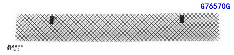 2007-2013 GMC Sierra 1500 /2007-2010 GMC Sierra 2500 HD /2007-2010 GMC Sierra 3500 HD /2007-2013 GMC Sierra Denali 1500 Top Bumper Black Wire Mesh Grille