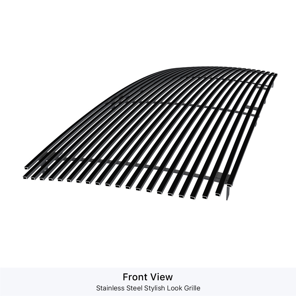 2015-2019 GMC Sierra 2500 /2015-2019 GMC Sierra 3500 Main Upper Black Stainless Steel Billet Grille