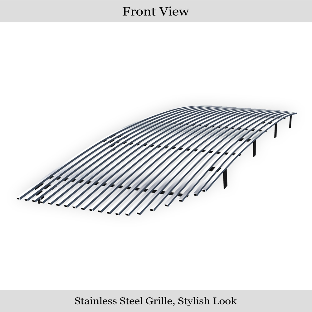 2016-2018 GMC Sierra 1500 Main Upper Stainless Steel Billet Grille