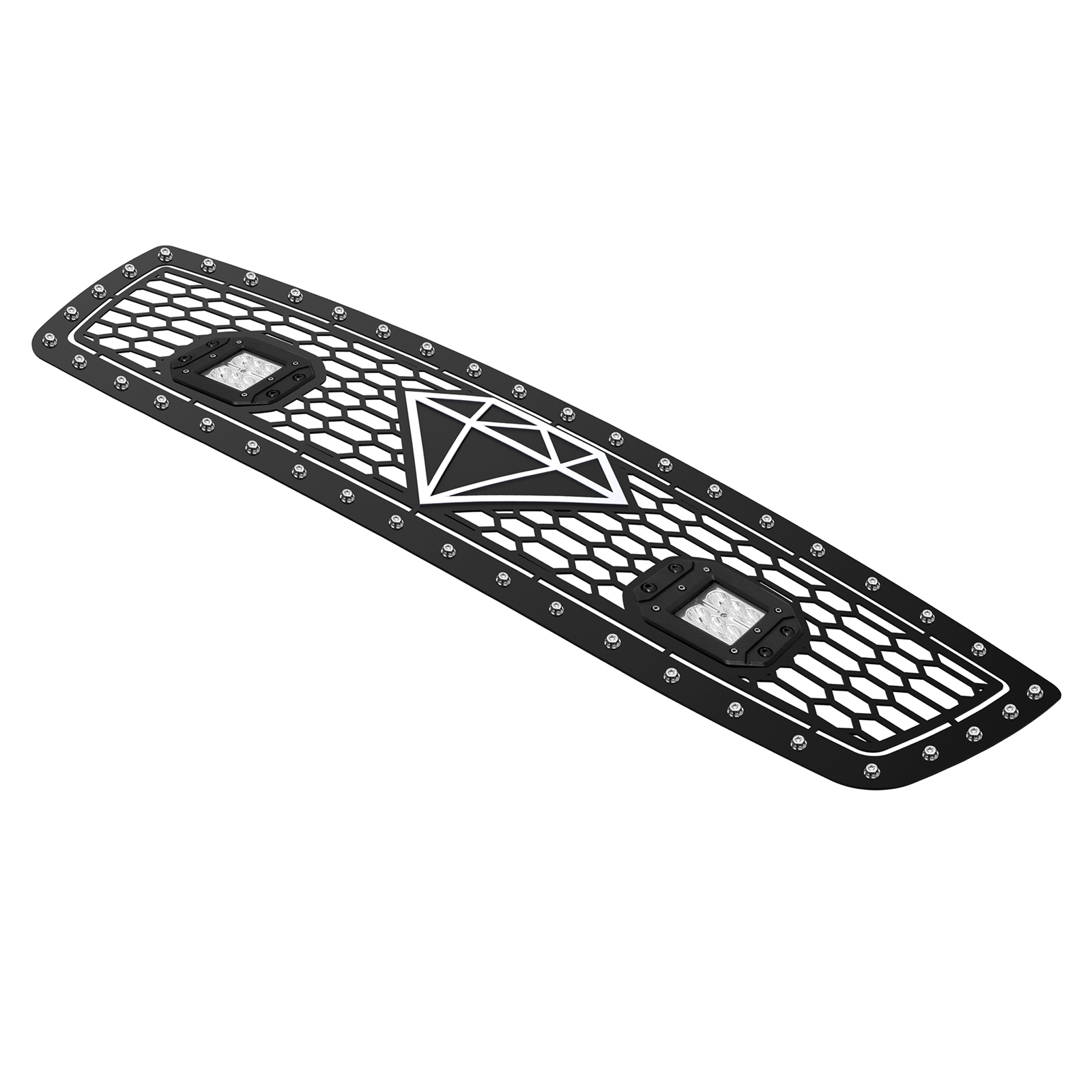 2003-2006 GMC Sierra 1500 (Not For C3 Model) Logo Covered Main Upper Sheet Grille