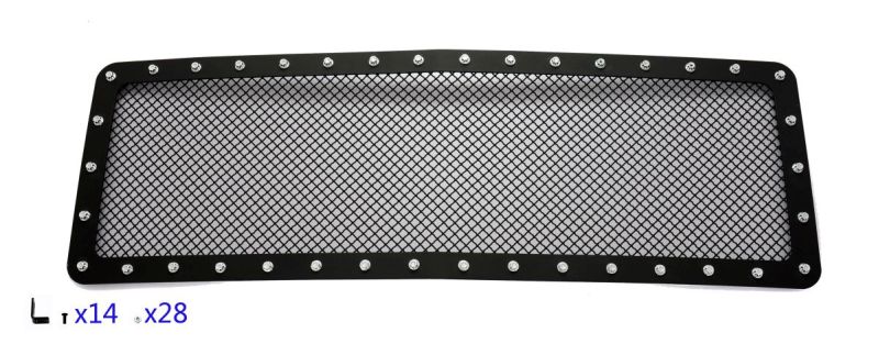 1988-1993 GMC Sierra /1990-1993 GMC Suburban Composite Plastic Lights/1992-1993 GMC Yukon Main Upper Rivet Grille