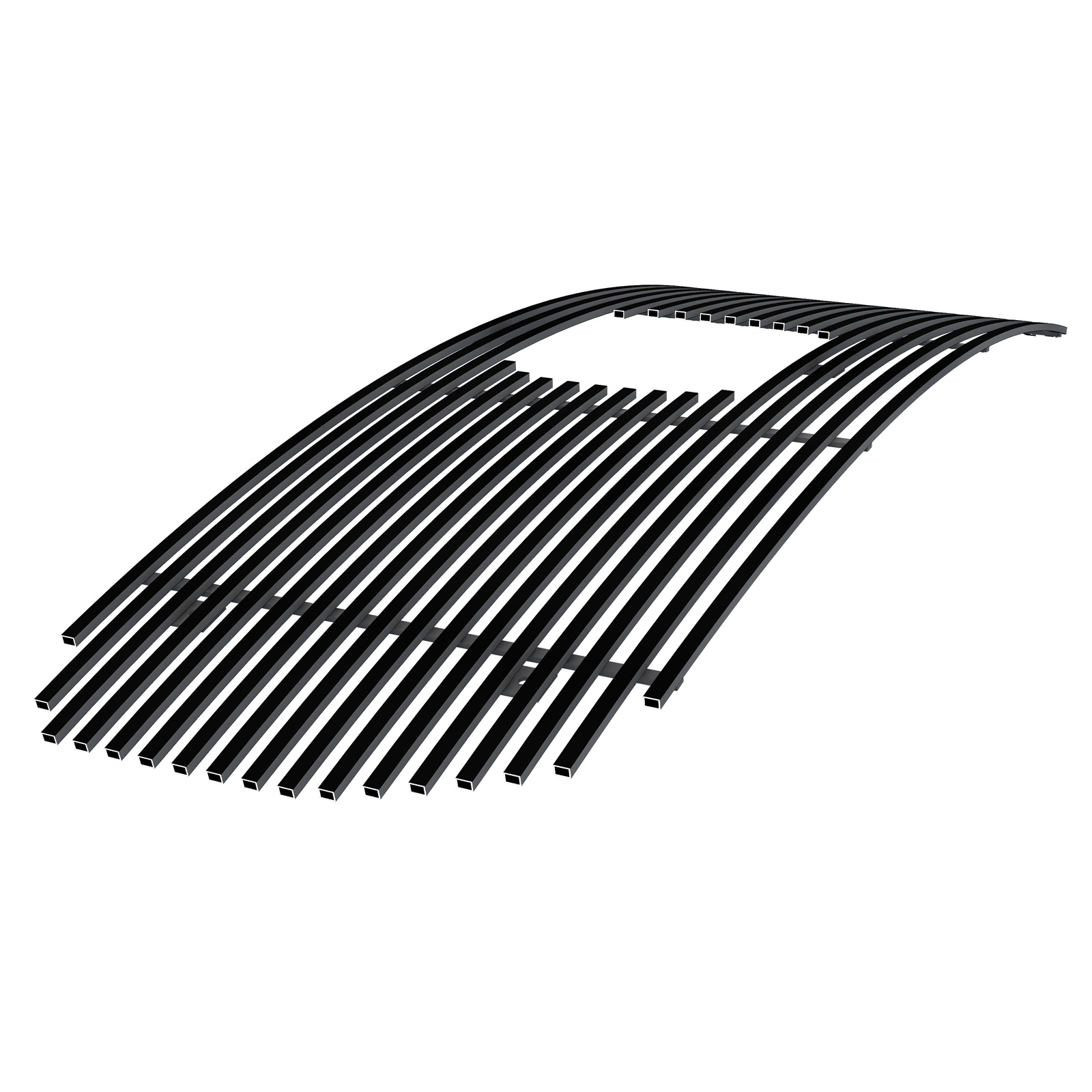 2021-2023 Honda Ridgeline Not For HPD Grille Main Upper Black Stainless Steel Billet Grille