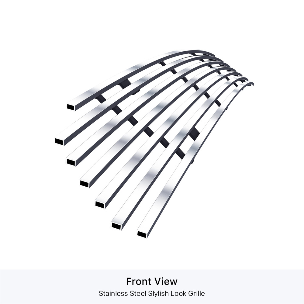 2013-2015 Honda Accord Sedan LOWER BUMPER Stainless Steel Billet Grille