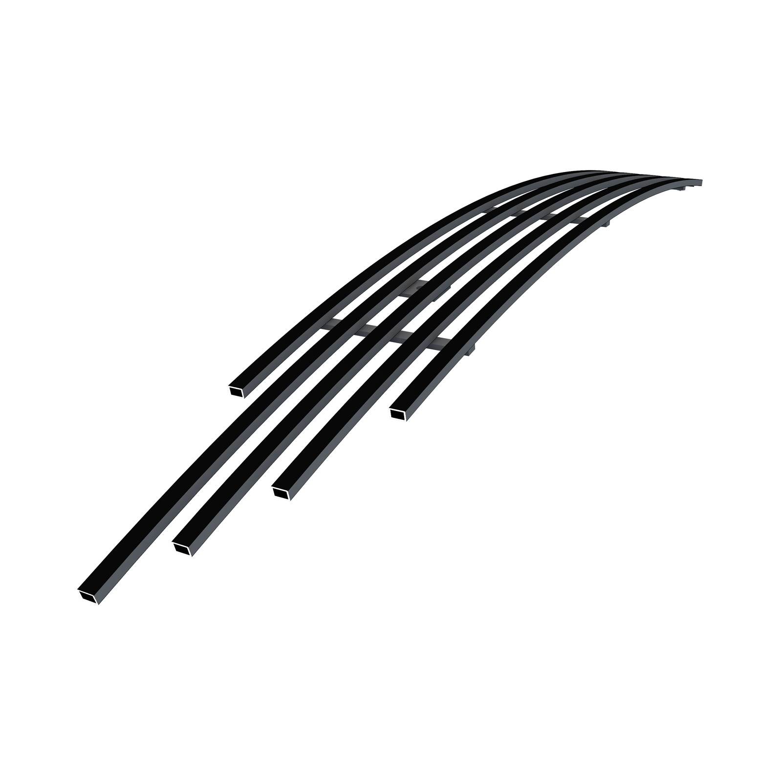 2016-2018 Honda HR-V Lower Bumper Black Stainless Steel Billet Grille