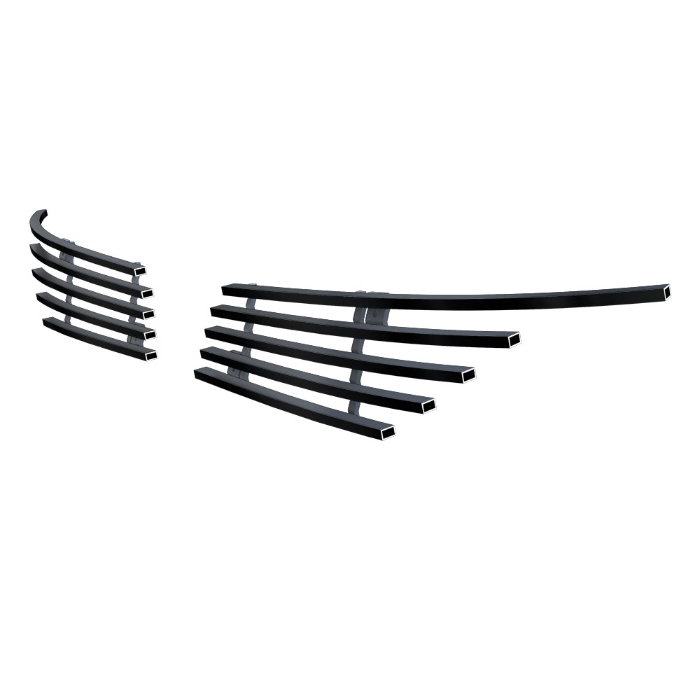 2017-2019 Honda CR-V Main Upper Black Stainless Steel Billet Grille