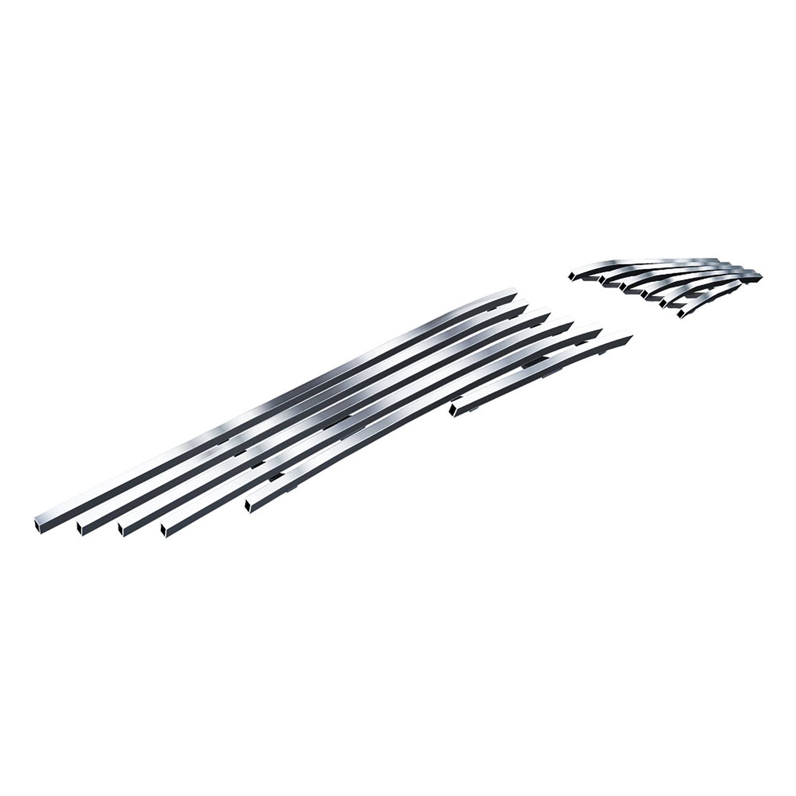 2012-2013 Honda Fit Sport With Logo Show Main Upper Stainless Steel Billet Grille