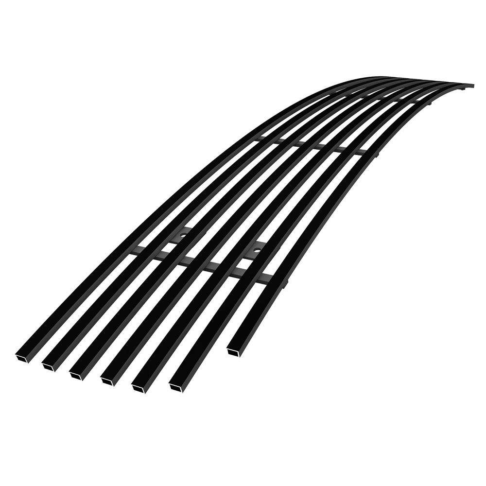 2008-2010 Honda Accord Coupe Lower Bumper Black Stainless Steel Billet Grille