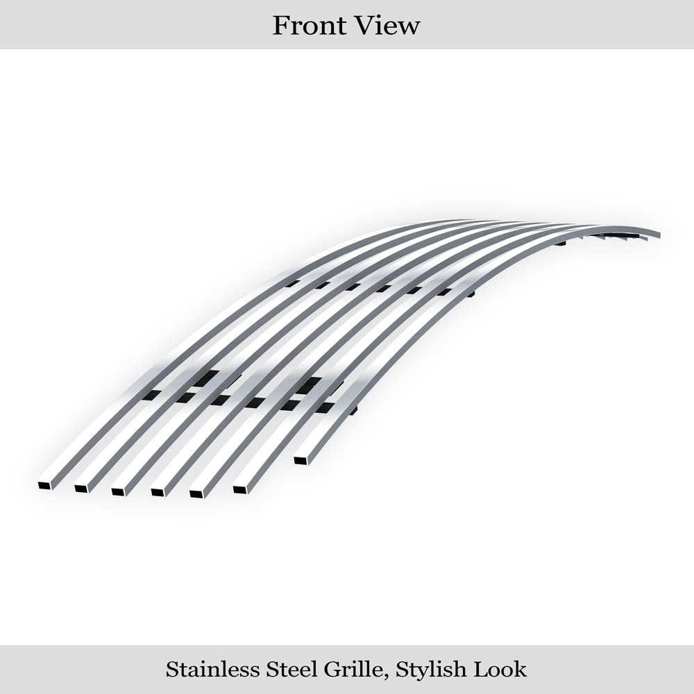 2008-2010 Honda Accord Coupe Lower Bumper Stainless Steel Billet Grille